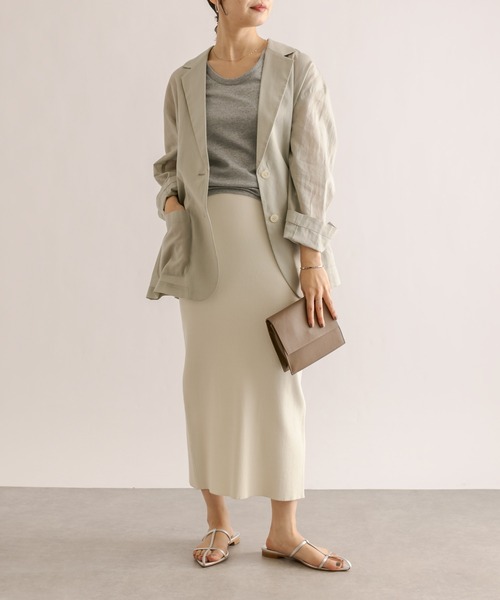 RIVE DROITE（リヴドロワ）の「ラメリブタンクトップ（タンクトップ・レディース・シルバー/グレー・FREE）」の20枚目の写真