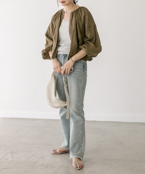 RIVE DROITE（リヴドロワ）の「ラメリブタンクトップ（タンクトップ・レディース・シルバー/グレー・FREE）」の22枚目の写真