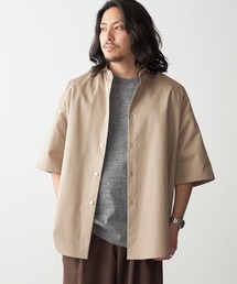 【ZOZO限定】SHIPS.me: ハーフスリーブワイドシャツ