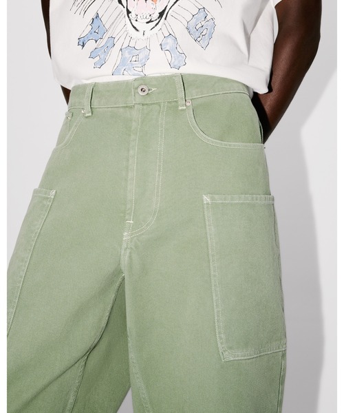 KENZO（ケンゾー）の「'KENZO Elephant Flag' カーゴ ジーンズ（カーゴ