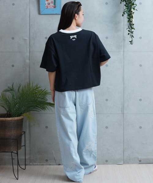 SANTA CRUZ(サンタクルーズ)の「【ムラサキスポーツ限定】SANTACRUZ/サンタクルーズ ショート丈Tシャツ 502241435(Tシャツ/カットソー・レディース・ホワイト/スミクロ・XL/L/M)」の16枚目の写真