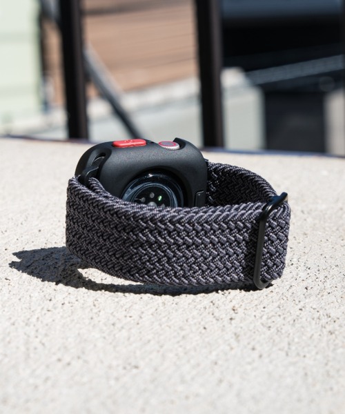 zandy（ズィーアンドワイ）の「zandy ズィーアンドワイ/ Apple Watch ケース＆ベルトセット マットタイプ【スクエアソフトフレーム】 アップルウォッチカバー& 編み込みナイロンループバンド /// set4（デジタル腕時計・メンズ・ネイビー/グレー系その他/カーキ/ホワイト×シルバー/ブラック×ブラック/ライトグリーン/ブルーパープル/ピンク系その他・S/M）」の18枚目の写真