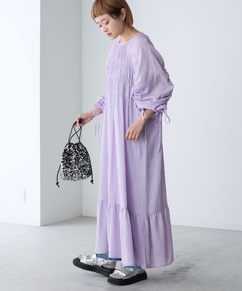 forksy.】シアードロストワンピース（ワンピース）｜forksy.（フォルク