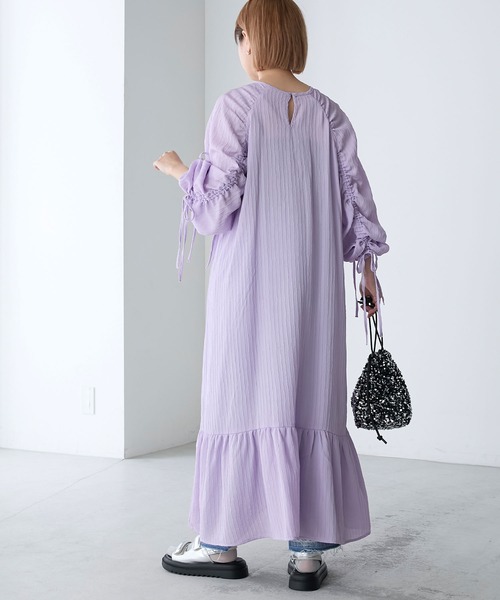 forksy.】シアードロストワンピース（ワンピース）｜forksy.（フォルク