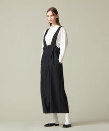 【WOMEN】ハイウエストサロペット