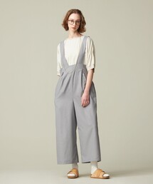 【WOMEN】ハイウエストサロペット
