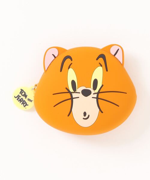 公式】TOM and JERRY キャットフェイスシリコンダイカットポーチ