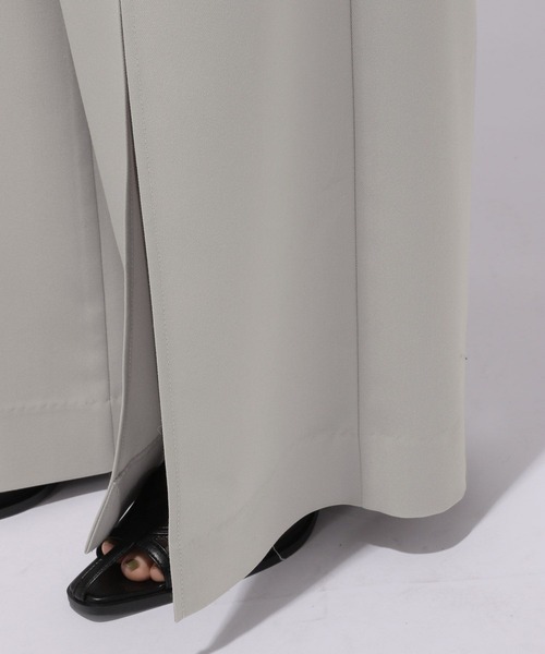 HARE（ハレ）の「ディープスリットレースパンツ(HARE)（その他パンツ・レディース・ライトグレー/ブラック・FREE）」の17枚目の写真