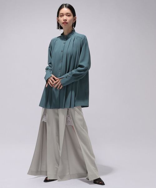 HARE（ハレ）の「ディープスリットレースパンツ(HARE)（その他パンツ・レディース・ライトグレー/ブラック・FREE）」の13枚目の写真