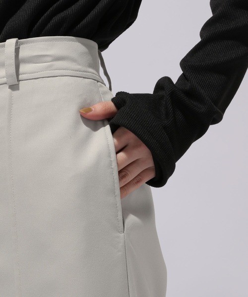 HARE（ハレ）の「ディープスリットレースパンツ(HARE)（その他パンツ・レディース・ライトグレー/ブラック・FREE）」の4枚目の写真