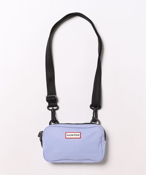HUNTER（ハンター）の「ナイロン キーパー フォン ポーチ（ボディバッグ/ウエストポーチ・レディース・セージグリーン/マジェンタ/サックスブルー・ONE）」の2枚目の写真