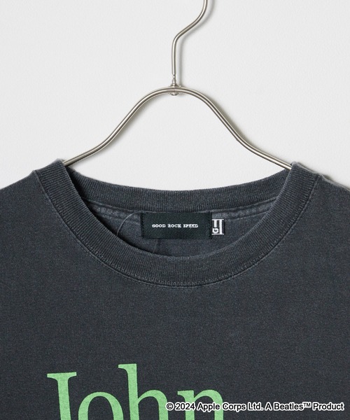 GOOD ROCK SPEED（グッドロックスピード）の「GOOD ROCK SPEED/グッドロックスピード THE BEATLES Tshirt Tシャツ（Tシャツ/カットソー・レディース・チャコール・L/M）」の2枚目の写真