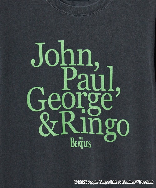 GOOD ROCK SPEED（グッドロックスピード）の「GOOD ROCK SPEED/グッドロックスピード THE BEATLES Tshirt Tシャツ（Tシャツ/カットソー・レディース・チャコール・L/M）」の3枚目の写真