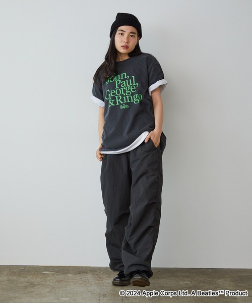 GOOD ROCK SPEED（グッドロックスピード）の「GOOD ROCK SPEED/グッドロックスピード THE BEATLES Tshirt Tシャツ（Tシャツ/カットソー・レディース・チャコール・L/M）」の12枚目の写真