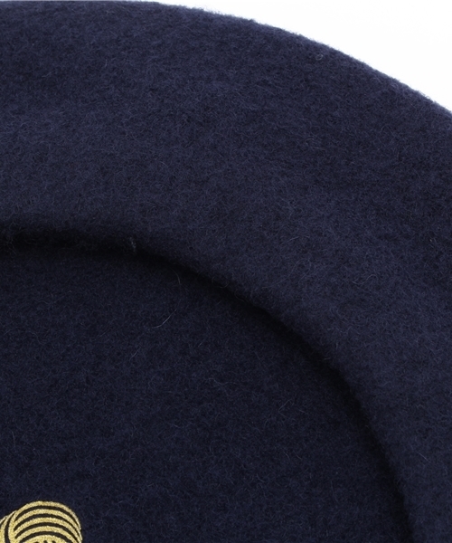 ROSE BUD(ローズバッド)の「(ANYTRA)FLORA 11 WOOL BERET(ハンチング/ベレー帽・レディース・ブラック/グレー/グリーン/ネイビー/イエロー系その他/ボルドー/グリーン系その他/ブルー・ONE SIZE)」の11枚目の写真