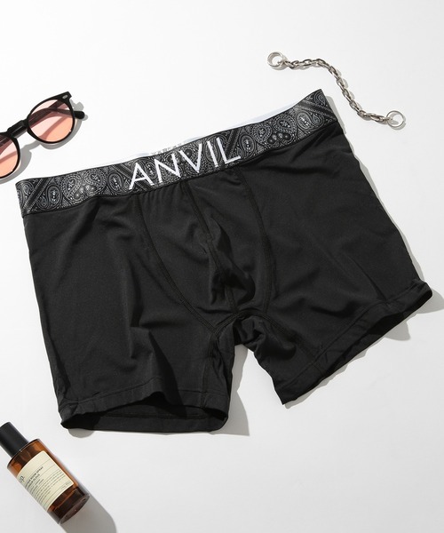 セール】【ANVIL】 ナイロンペイズリーベルトボクサーパンツ ANV0607