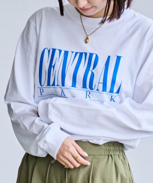 coen(コーエン)の「ROCK STANLEY(ロックスタンレー)別注NYCロゴプリントロンT(Tシャツ/カットソー・レディース・オフホワイト/その他1/その他2/その他4・L/M)」の7枚目の写真