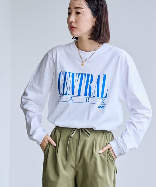 coen(コーエン)の「ROCK STANLEY(ロックスタンレー)別注NYCロゴプリントロンT(Tシャツ/カットソー・レディース・オフホワイト/その他1/その他2/その他4・L/M)」の8枚目の写真