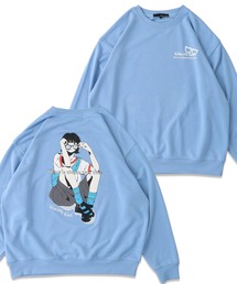 JUNGLE STORM（ジャングルストーム）の「JUNGLESTORM グラスガール発砲PT裏毛トレーナー（スウェット）」