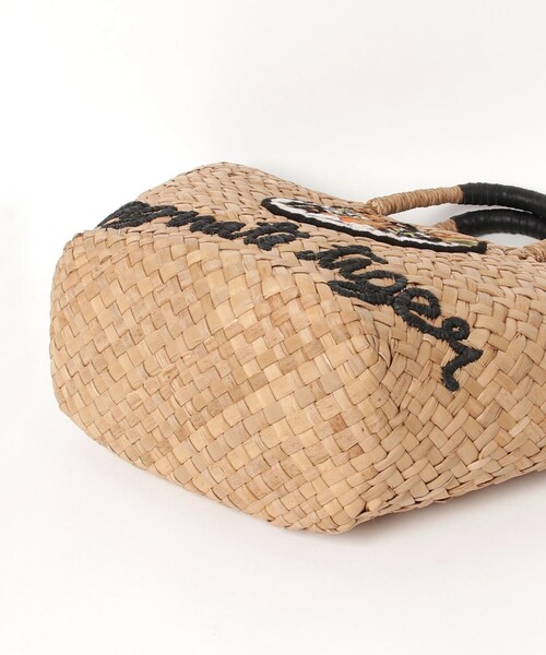 The Bagmati(ザバグマティ)の「【BAGMATI/バグマティ】アニマル刺しゅうかごバッグ(かごバッグ・レディース・イエロー系その他3/ピンク系その他3/ベージュ系その他3・FREE)」の9枚目の写真