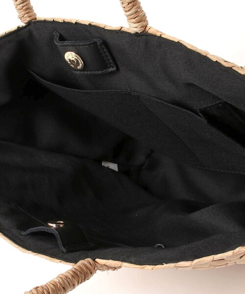 The Bagmati(ザバグマティ)の「【BAGMATI/バグマティ】アニマル刺しゅうかごバッグ(かごバッグ・レディース・イエロー系その他3/ピンク系その他3/ベージュ系その他3・FREE)」の8枚目の写真