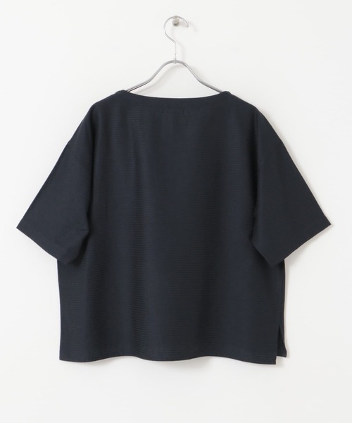 FORK&SPOON（フォークアンドスプーン）の「FORK&SPOON　シャドウラインプルオーバーブラウス（シャツ/ブラウス・レディース・ネイビー/アイボリー・1）」の3枚目の写真