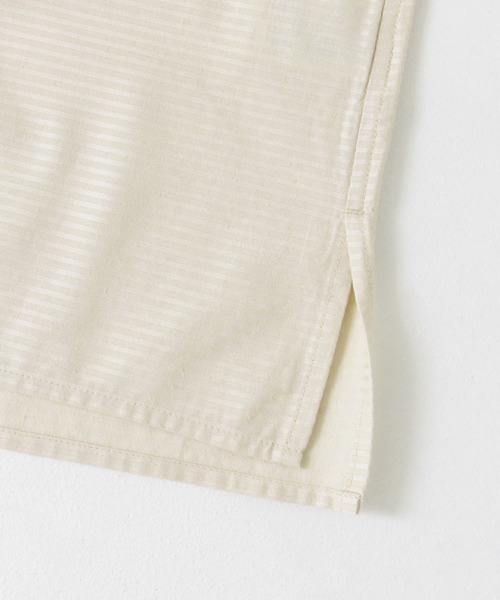FORK&SPOON（フォークアンドスプーン）の「FORK&SPOON　シャドウラインプルオーバーブラウス（シャツ/ブラウス・レディース・ネイビー/アイボリー・1）」の5枚目の写真