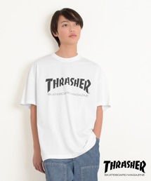 GLAZOS | 【THRASHER】フロントロゴビッグ半袖Tシャツ(Tシャツ/カットソー)
