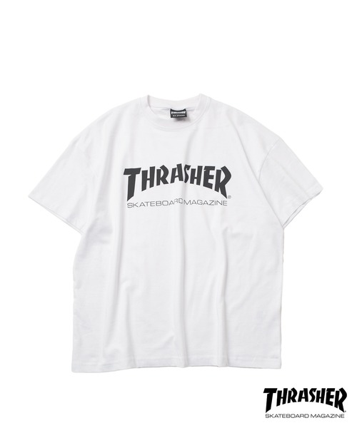 GLAZOS(グラソス)の「【THRASHER】フロントロゴビッグ半袖Tシャツ(Tシャツ/カットソー・キッズ・ブラック/ブルー/ホワイト・140cm/150cm/160cm/170cm)」の12枚目の写真