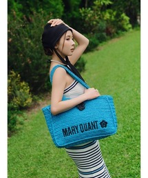 LILY BROWN | 【WEB限定カラー】【LILY BROWN×MARY QUANT】ロゴ入りラフィアトート(トートバッグ)