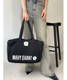 LILY BROWN（リリーブラウン）の「【WEB限定カラー】【LILY BROWN×MARY QUANT】ロゴ刺繍カゴバッグ（トートバッグ）」