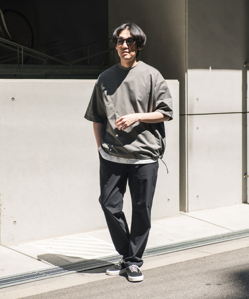セール】URD Drawstring Short-sleeve T-shirts（Tシャツ