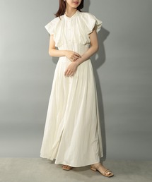 【MAISON BREEZE reveur】French sleeve corset dress one-piece フレンチスリーブコルセットワンピース