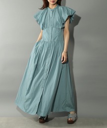 SETUP7（セットアップセブン）の「【MAISON BREEZE reveur】French sleeve corset dress one-piece フレンチスリーブコルセットワンピース（ワンピース）」