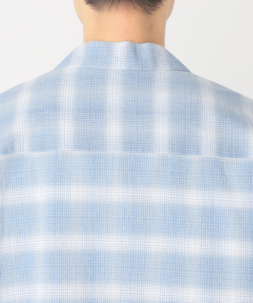 417 EDIFICE（フォーワンセブンエディフィス）の「LE JAPON Akita ワンピースカラーシャツ（シャツ/ブラウス・メンズ・ブルー系その他/レッド/ブラック/ブルー・MEDIUM/LARGE）」の17枚目の写真