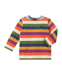 DOUBLE_B（ダブルビー）の「ボーダー長袖Ｔシャツ（Tシャツ/カットソー・キッズ）」