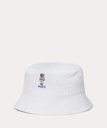 美品　ラルフローレン　バケットハット　ブラックウォッチ　バケハ Polo Ralph Lauren Black Watch Cotton Bucket Hat 紺緑 L/XL