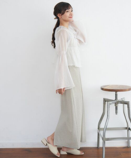 RETRO GIRL(レトロガール)の「カップ付カットOP(ワンピース・レディース・ホワイト系その他/レッド/グレー系その他3・FREE)」の6枚目の写真