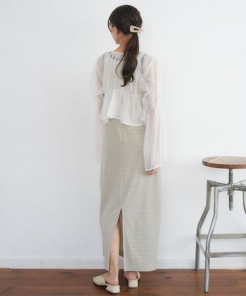 RETRO GIRL(レトロガール)の「カップ付カットOP(ワンピース・レディース・ホワイト系その他/レッド/グレー系その他3・FREE)」の8枚目の写真