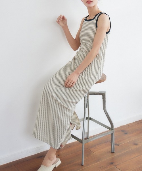 RETRO GIRL(レトロガール)の「カップ付カットOP(ワンピース・レディース・ホワイト系その他/レッド/グレー系その他3・FREE)」の2枚目の写真