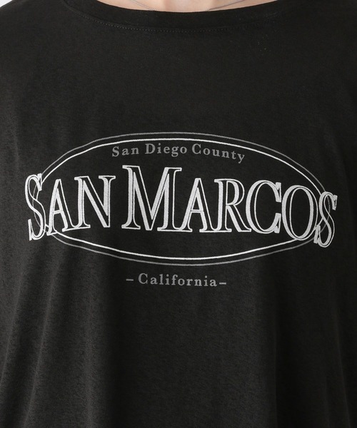 LEPSIM(レプシィム)の「【産前・産後対応】マタニティ/シアーロゴプリントTシャツ 127582(マタニティウェア/グッズ・レディース・ブルー/オフホワイト/ブラック・FREE)」の13枚目の写真