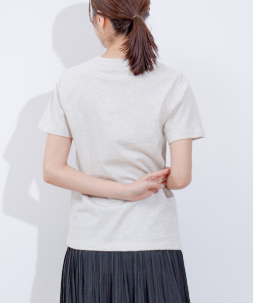 Jayro(ジャイロ)の「天竺ロゴプリントTシャツ(Tシャツ/カットソー・レディース・チャコールグレー/グレー/ライトグレー/グレー系その他/ホワイト系その他/ホワイト系その他2・FREE)」の13枚目の写真