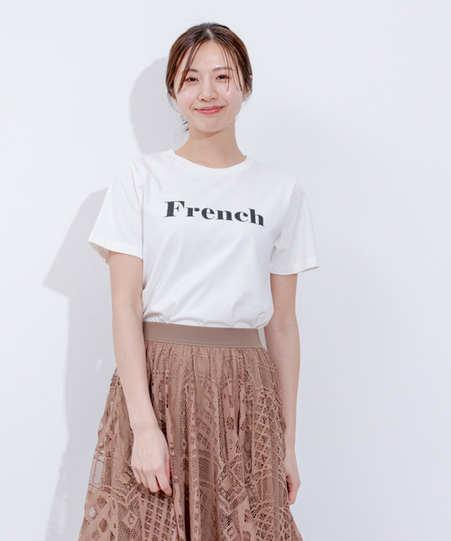 Jayro(ジャイロ)の「天竺ロゴプリントTシャツ(Tシャツ/カットソー・レディース・チャコールグレー/グレー/ライトグレー/グレー系その他/ホワイト系その他/ホワイト系その他2・FREE)」の19枚目の写真