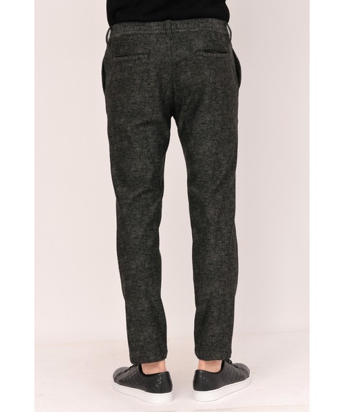 HIGH STREET（ハイストリート）の「HIGH STREET∴ヒートパフォーマーデニムプリントイージーパンツ（スラックス・メンズ・ブラック/グレー系その他/ネイビー・L/LL/M）」の21枚目の写真