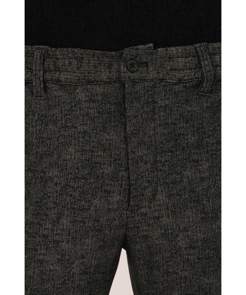 HIGH STREET（ハイストリート）の「HIGH STREET∴ヒートパフォーマーデニムプリントイージーパンツ（スラックス・メンズ・ブラック/グレー系その他/ネイビー・L/LL/M）」の22枚目の写真