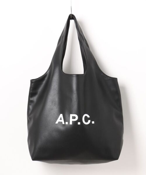 A.P.C.(アーペーセー)の「TOTE NINON(トートバッグ・メンズ・ブラック/カーキ/ブラウン・ONESIZE)」の1枚目の写真
