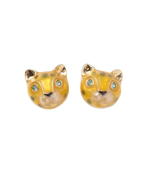 アナスイ ANNASUI ピアス ペルシャ猫モチーフピアス ホワイト アナスイ ANNASUI ピアス ペルシャ猫モチーフピアス ホワイト
