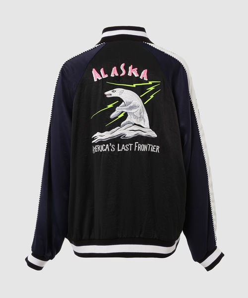 FACETASM(ファセッタズム)の「SOUVENIR JACKET(スカジャン・メンズ・ブラック系その他・4/5)」の2枚目の写真