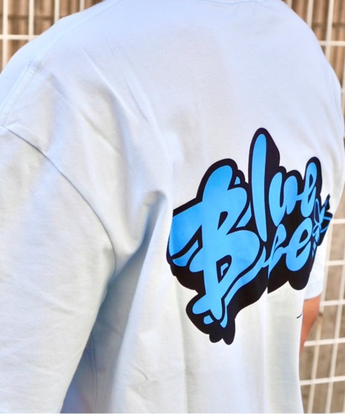 Blue Bee(ブルービー)の「【BlueBee/ブルービー】クルーネック ロゴTシャツ(Tシャツ/カットソー・メンズ・ブラック/サックスブルー/ホワイト・MEDIUM/SMALL/X-LARGE/LARGE)」の8枚目の写真