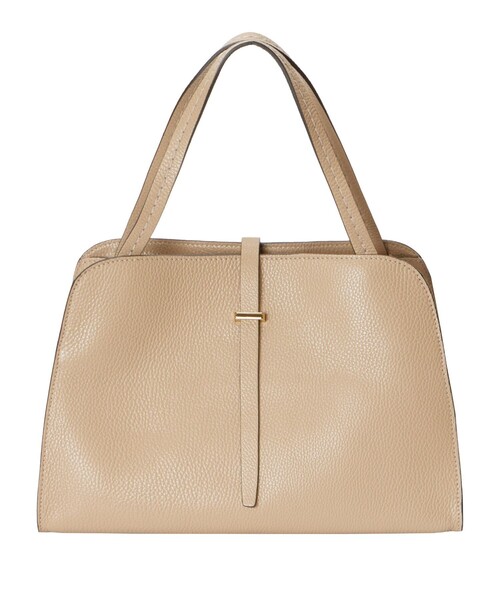 ANAYI（アナイ）の「◇ダブルハンドルトートバッグ（トートバッグ・レディース・グレイッシュベージュ/チャコールグレー/オフホワイト・FREE）」の3枚目の写真